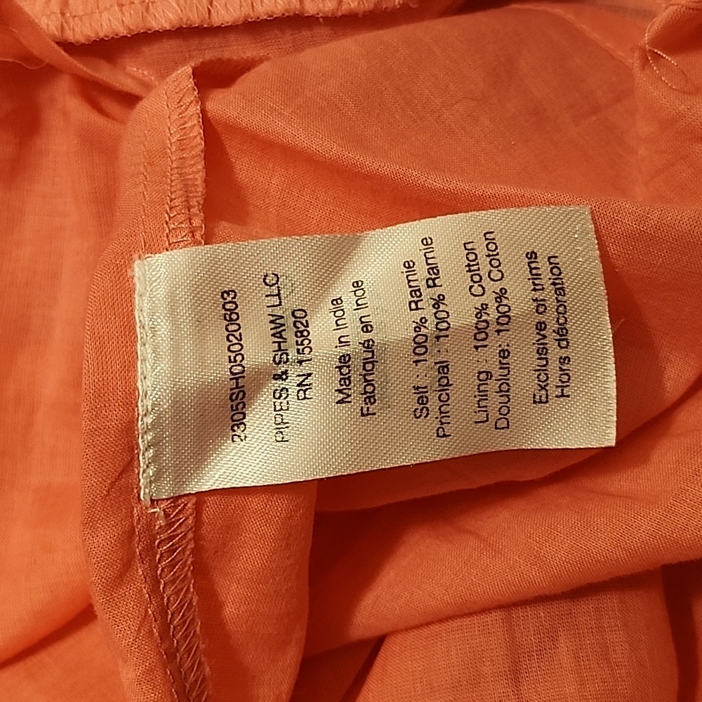 Veronica Beard Preppy Keely Tiered Ramie Mini Dress Size 10 Barbiecore - Picture 16 of 16